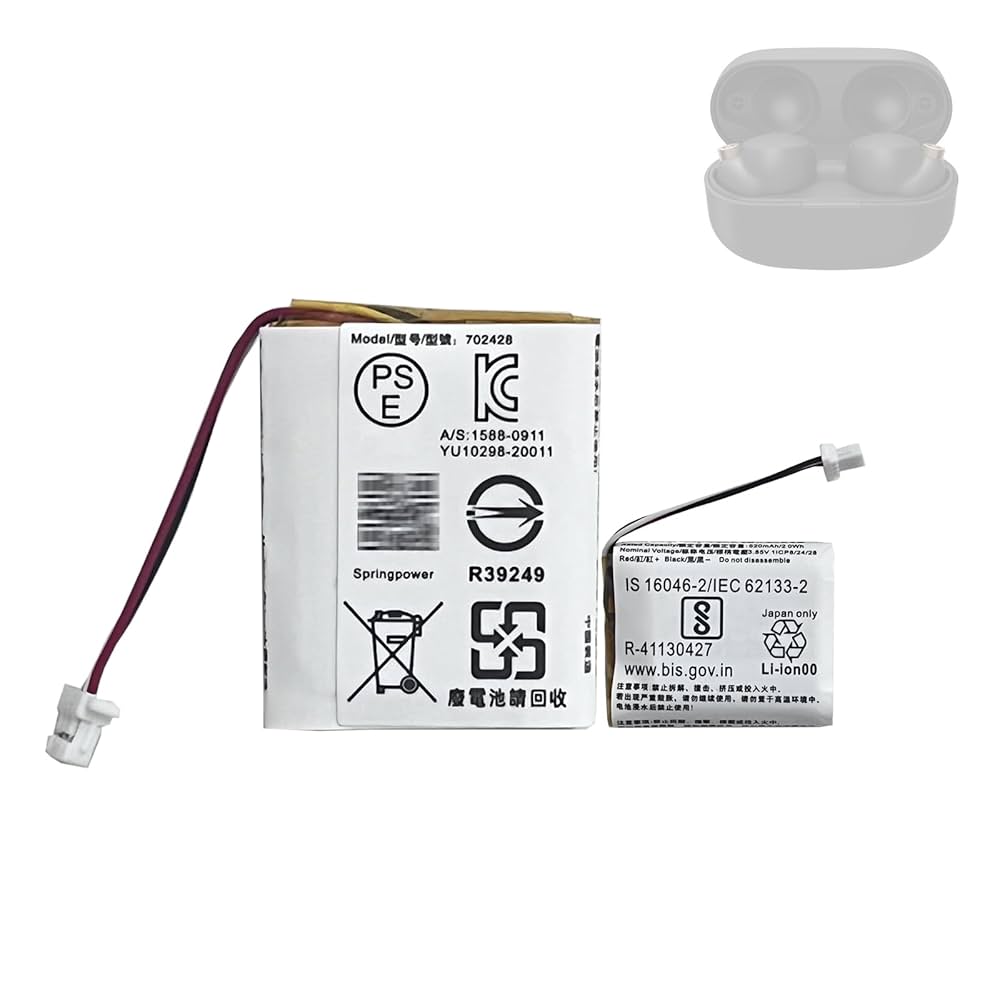 HIGHAKKU Replacement Battery 702428 Compatible with So-ny WF
